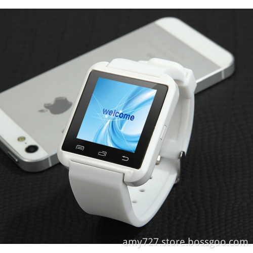 Wearable Smart Watch, Bluetooth 4.1, Compatible with iOS 8.1, Pedometer, Remote Camera Time